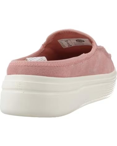 HEY DUDE ZAPATOS CASUAL MUJER MODELO AUSTIN LIFT CLASSIC COLOR ROSA R ROSETTE