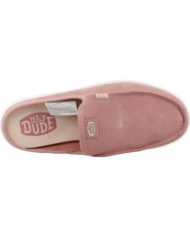 HEY DUDE ZAPATOS CASUAL MUJER MODELO AUSTIN LIFT CLASSIC COLOR ROSA R ROSETTE