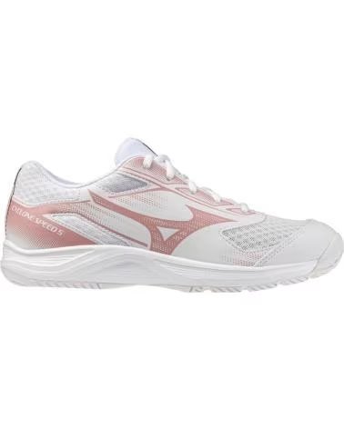 MIZUNO CYCLONE SPEED 5 WOMEN´S SHOES BLANCO-ROJO