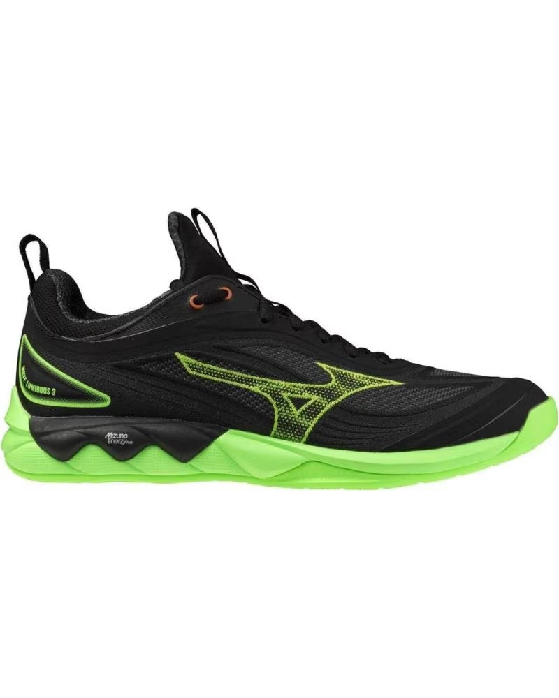 MIZUNO ZAPATILLAS LUMINOUS 3 NEGRA Y VERDE BLACK