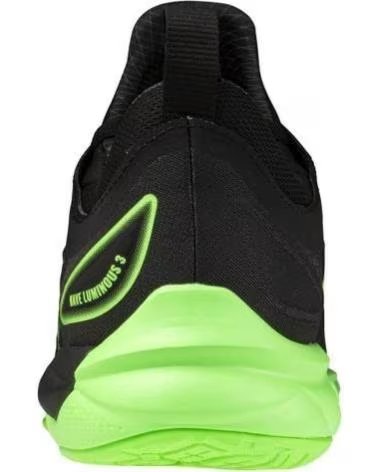 MIZUNO ZAPATILLAS LUMINOUS 3 NEGRA Y VERDE BLACK