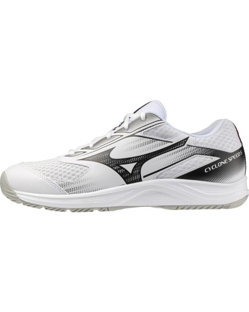 MIZUNO ZAPATILLAS BALONMANO CYCLONE SPEED 5 BLANCO Y NEGRO BLANCO-NEGRO