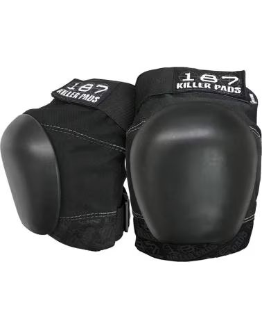 187 KILLER PADS RODILLERAS KNEE BLACK NAN