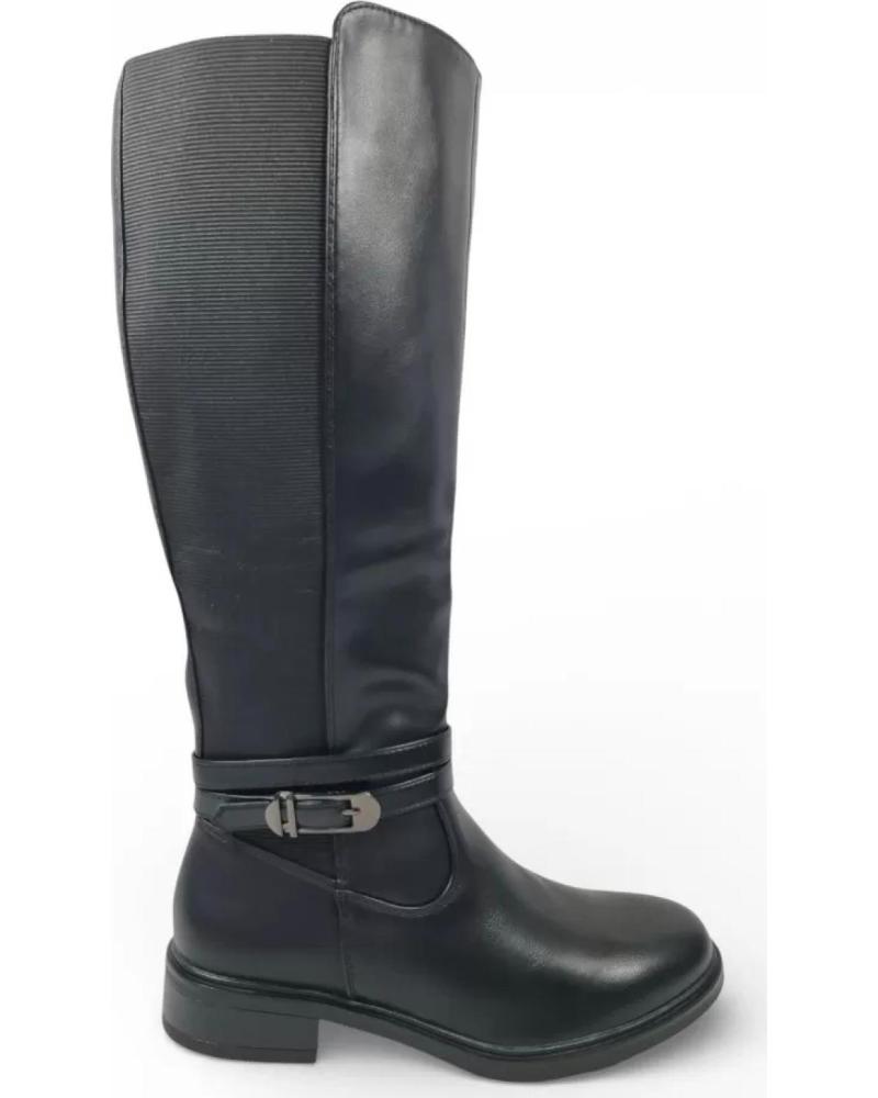 Inicio-TIMBOS-BOTA-PLANA-DE-MUJER-COLOR-132413-NEGRO