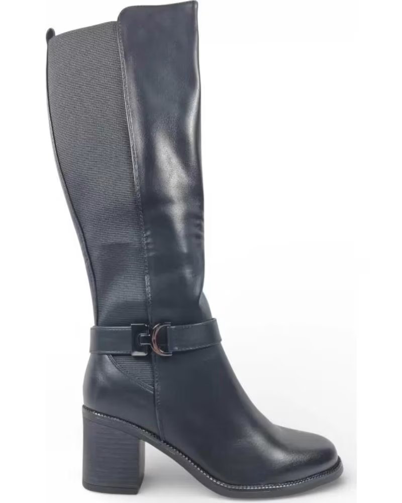 BOTAS DE SALTO TIMBOS MODELO 132409 NEGRO
