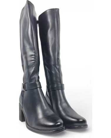 BOTAS DE SALTO TIMBOS MODELO 132409 NEGRO