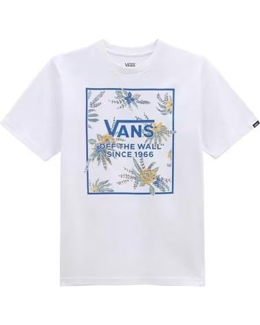 VANS OFF THE WALL CAMISETA DE MANGA CORTA VANS 077-52707194110291 EN PARA NINOS BLANCO