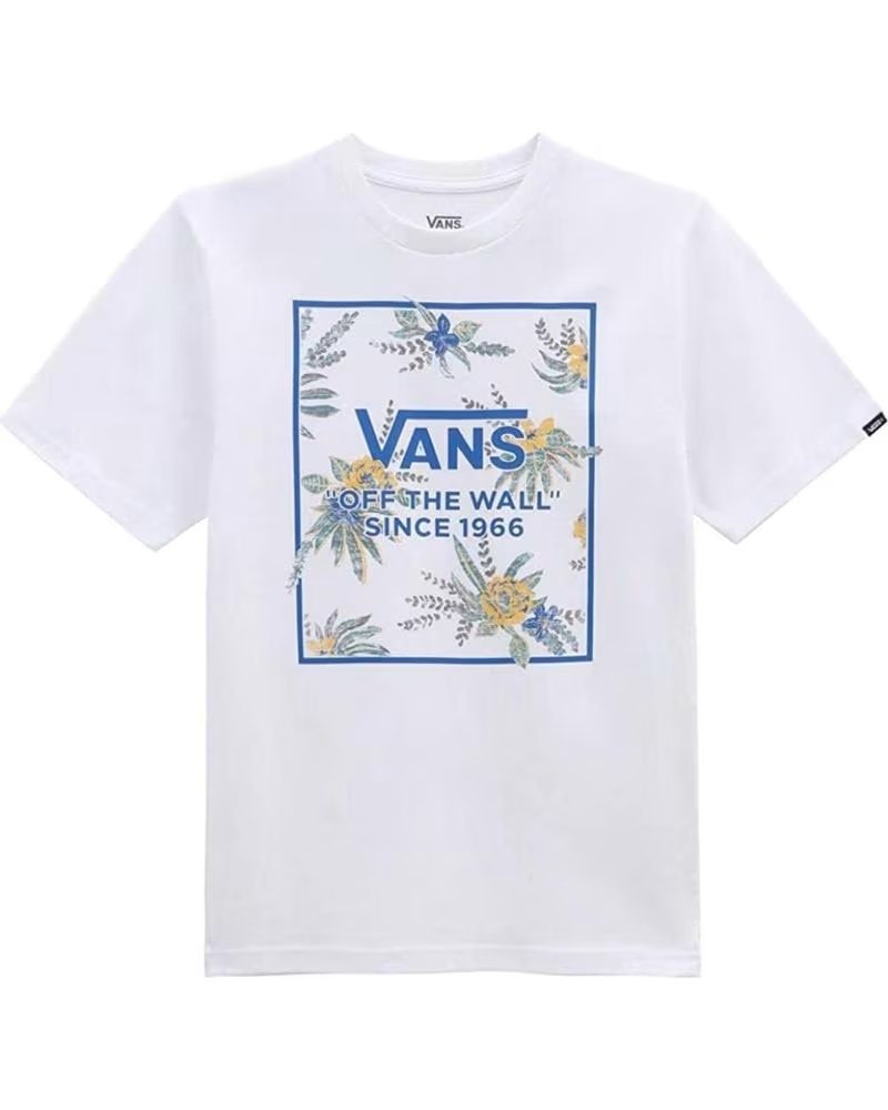 VANS OFF THE WALL CAMISETA DE MANGA CORTA VANS 077-52707194110291 EN PARA NINOS BLANCO