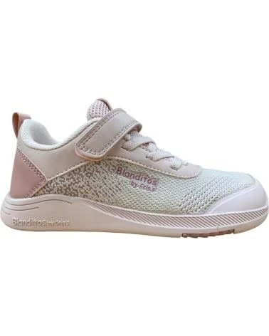 TÊNIS CASUAL CRIOS VENUS MENINA VELCRO ROSA ROSA