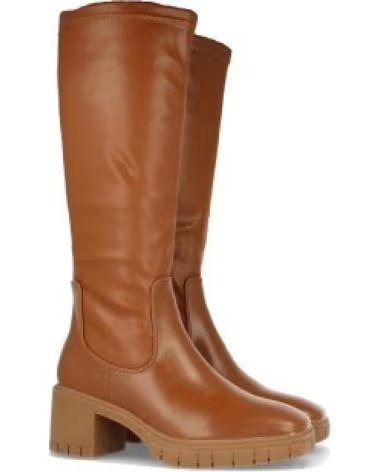 BOTAS ALTAS DE CUERO SPORT3PUNTO0 2DB-1540 CAMEL CON SUELA TRACK VARIOS COLORES