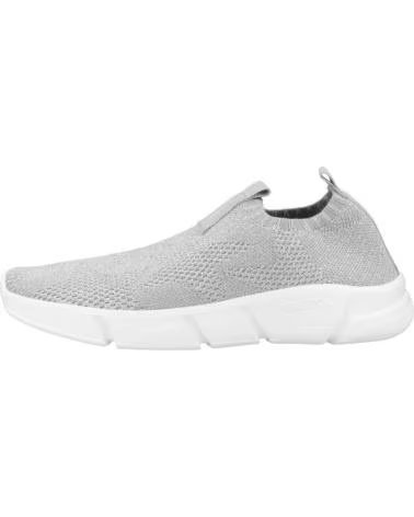 GEOX ZAPATILLAS NINA MODELO J ARIL GIRL COLOR PLATA C1007
