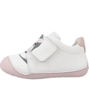 GEOX ZAPATOS NINA MODELO B TUTIM COLOR BLANCO C0674