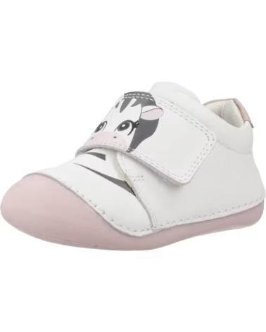 GEOX ZAPATOS NINA MODELO B TUTIM COLOR BLANCO C0674