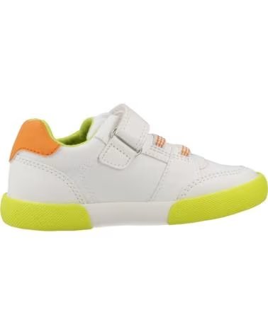 GEOX ZAPATILLAS NINO MODELO B GISLI BOY COLOR BLANCO C0551