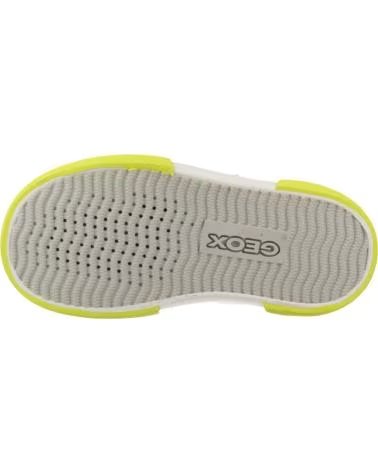 GEOX ZAPATILLAS NINO MODELO B GISLI BOY COLOR BLANCO C0551