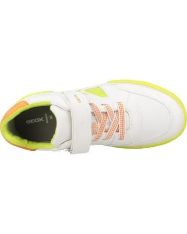 GEOX ZAPATILLAS NINO MODELO J GISLI BOY COLOR BLANCO C0551