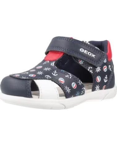 GEOX Sandalias Zapito en azul para bebe B SANDAL ZAPITO BOY