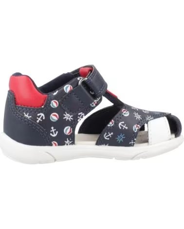 GEOX Sandalias Zapito en azul para bebe B SANDAL ZAPITO BOY