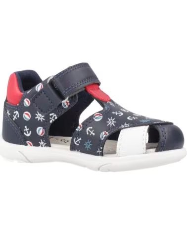 GEOX Sandalias Zapito en azul para bebe B SANDAL ZAPITO BOY