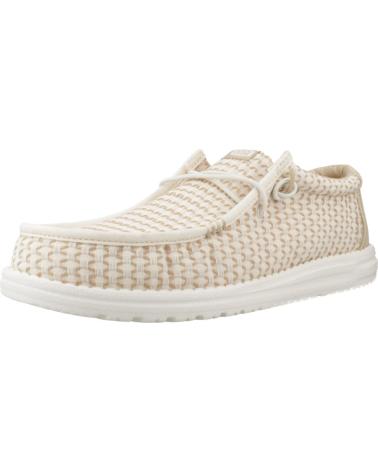 HEY DUDE INFORMALES HOMBRE MODELO WALLY WOVEN COLOR BEIS EGRETCRM