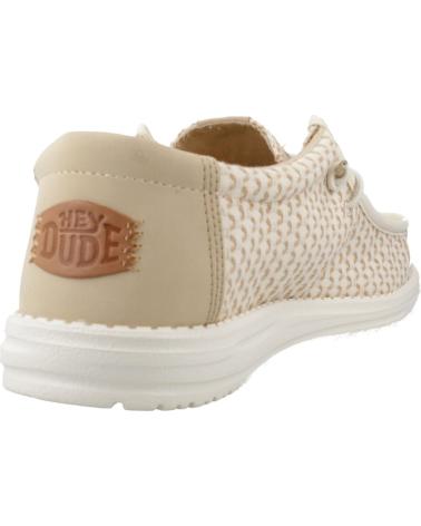 HEY DUDE INFORMALES HOMBRE MODELO WALLY WOVEN COLOR BEIS EGRETCRM