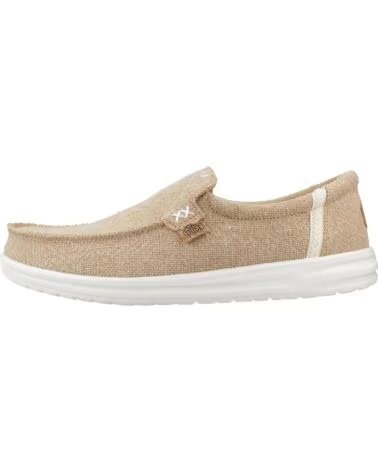 HEY DUDE INFORMALES HOMBRE MODELO MIKKA JUTE COLOR BEIS CREAM