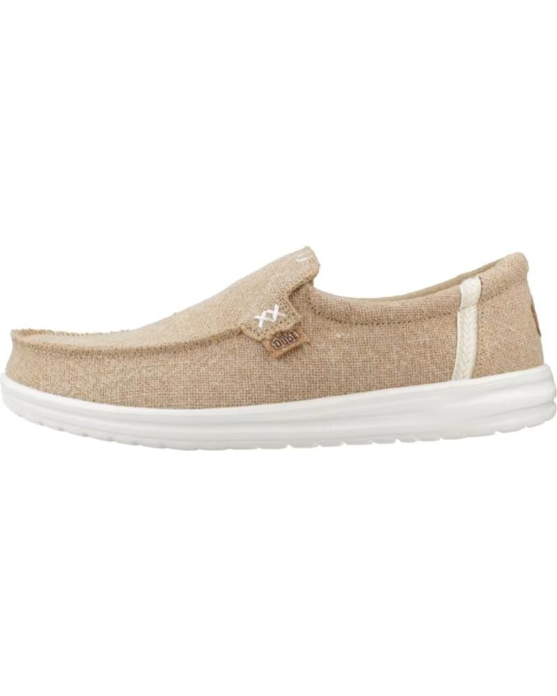 HEY DUDE INFORMALES HOMBRE MODELO MIKKA JUTE COLOR BEIS CREAM