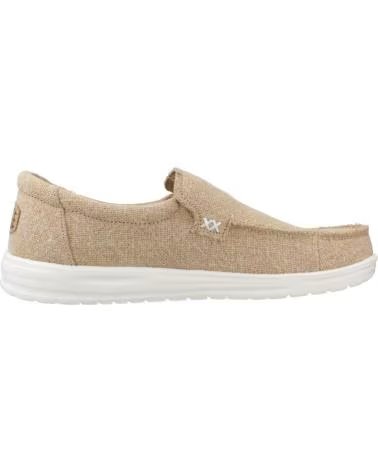 HEY DUDE INFORMALES HOMBRE MODELO MIKKA JUTE COLOR BEIS CREAM