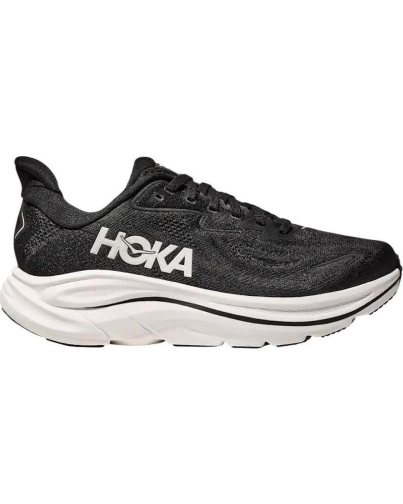 HOKA ZAPATILLAS CLIFTON 10 MUJER 1162031-BWH NEGRO
