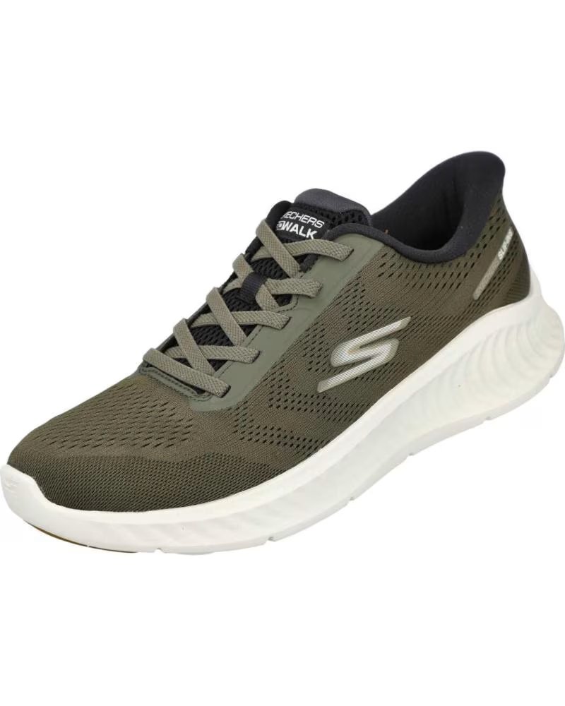 SKECHERS 216375 SLIP-INS GO WALK NOW - PAYTON KAKI