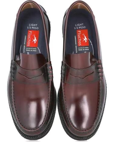FLUCHOS STAMFORD F0047 MOCASSINS MASCULINO BORDÔ BURDEOS