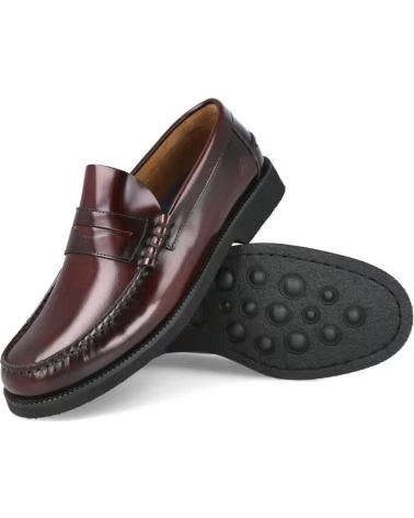 FLUCHOS STAMFORD F0047 MOCASSINS MASCULINO BORDÔ BURDEOS