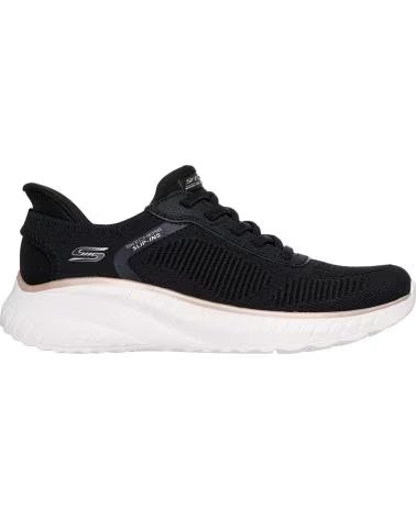 SKECHERS 117497 SLIP-INS BOBS SPORT SQUAD CHAOS NEGRO ORO