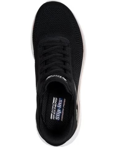 SKECHERS 117497 SLIP-INS BOBS SPORT SQUAD CHAOS NEGRO ORO