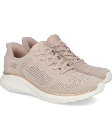 SKECHERS 117497 SLIP-INS BOBS SPORT SQUAD CHAOS BEIG