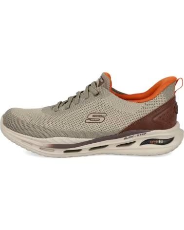 SKECHERS 210994 SLIP-INS RELAXED FIT ARCH FIT ORVAN - KINCADE TAUPE