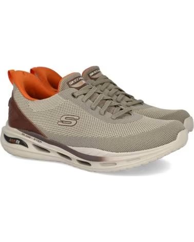 SKECHERS 210994 SLIP-INS RELAXED FIT ARCH FIT ORVAN - KINCADE TAUPE