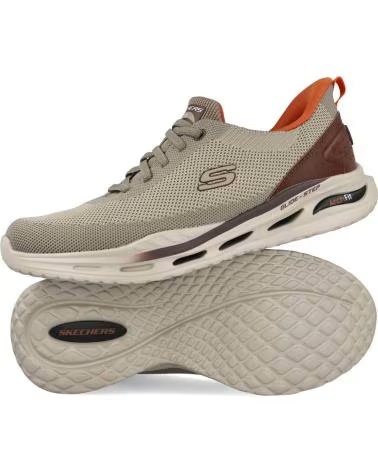 SKECHERS 210994 SLIP-INS RELAXED FIT ARCH FIT ORVAN - KINCADE TAUPE