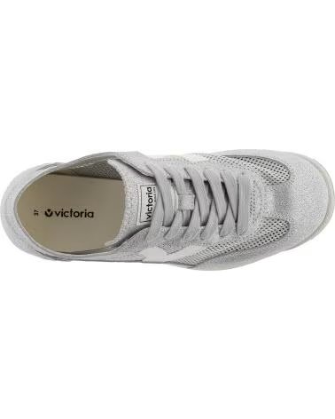 TÊNIS VICTORIA SATURNO TELA PRATA FEMININO 1158107 PLATA