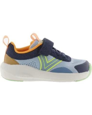 VICTORIA KAI BAREFOOT TÊNIS VELCRO INFANTIL AZUL AZUL