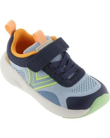 VICTORIA KAI BAREFOOT TÊNIS VELCRO INFANTIL AZUL AZUL