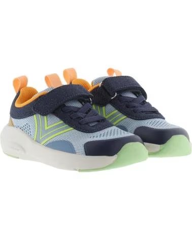 VICTORIA KAI BAREFOOT TÊNIS VELCRO INFANTIL AZUL AZUL