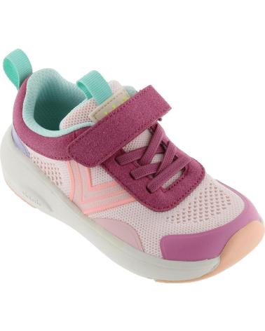 VICTORIA KAI BAREFOOT DEPORTIVAS VELCRO NIÑA ROSA ROSA