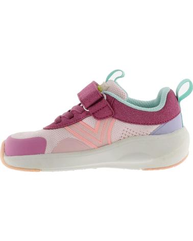 VICTORIA KAI BAREFOOT DEPORTIVAS VELCRO NIÑA ROSA ROSA
