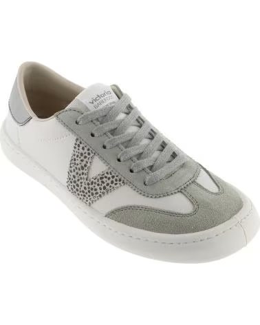 VICTORIA ZAPATILLAS MUJER MODELO OLMO BAREFOOT EFECTO PIEL COLOR VERD KAKI