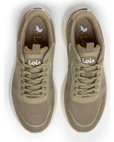 ZAPATILLAS CASUAL HOMBRE LOIS JEANS 64539 KAKI KAKI