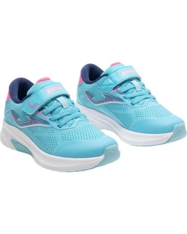 JOMA HISPALISH 2605 ZAPATILLA DEPORTIVA INFANTIL CON VELCRO AZUL