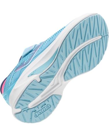 JOMA HISPALISH 2605 ZAPATILLA DEPORTIVA INFANTIL CON VELCRO AZUL