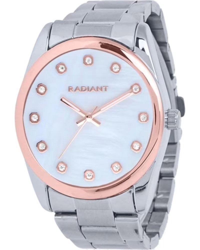 Startseite-RADIANT-RADIANT UHR RA584202 STAHL ROSÉGOLD MIT LEUCHTENDEN DETAILS-GRIS