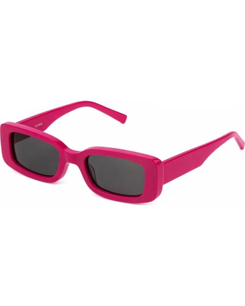 Home-STING-STING SST441-5102GF RECTANGULAR PINK SUNGLASSES-